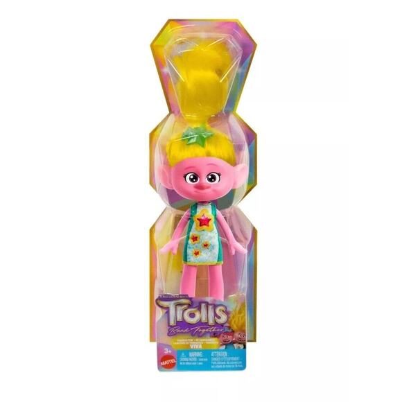 Trolls‎ Band Together Trendsettin Viva Fashion Doll New - Picture 5 of 5